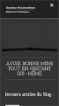 Mobile Screenshot of docteur-foumenteze.fr